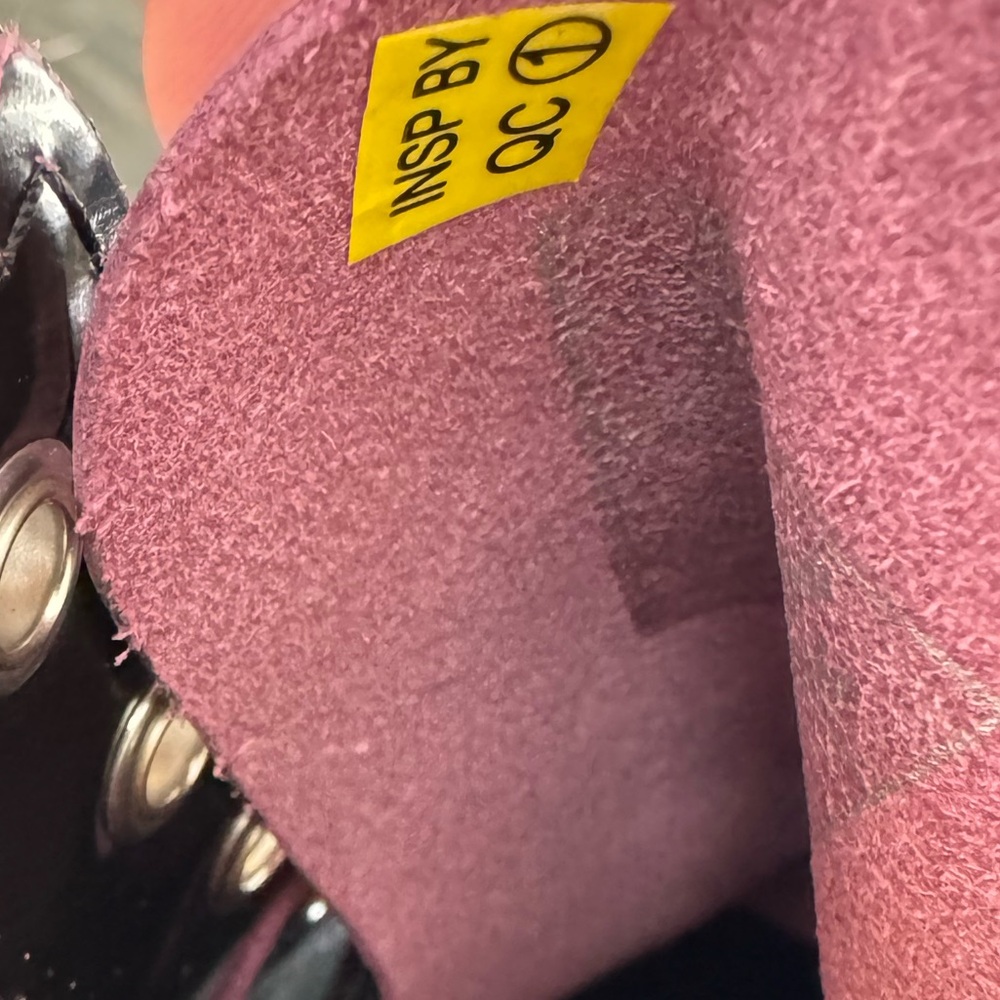 NWT Dr. Martens Black & Pink Tie Dye combat boots - Picture 7 of 11